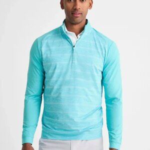 NWT!! johnnie-O Bert 1/4 Zip Pullover Baja -  XL